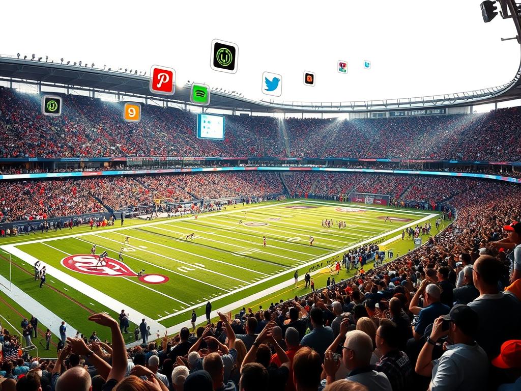 Super Bowl em Tempo Real nas Redes Sociais