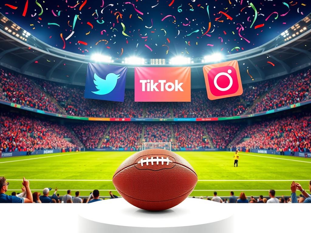 Twitter, TikTok e Instagram e o Super Bowl