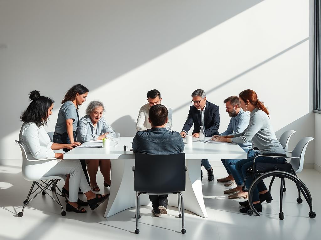 inclusão no ambiente de trabalho