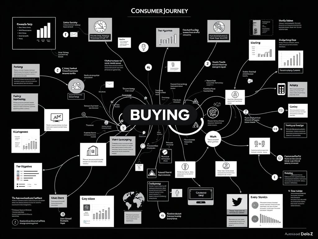 mapa visual da jornada de compra