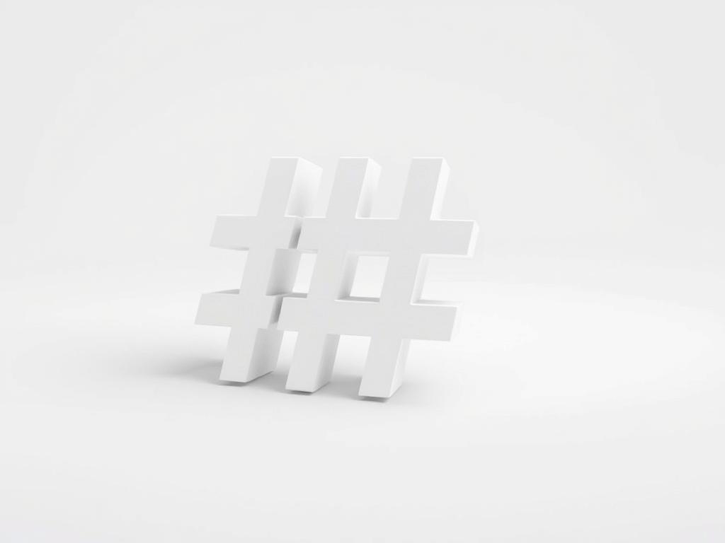 poder das hashtags