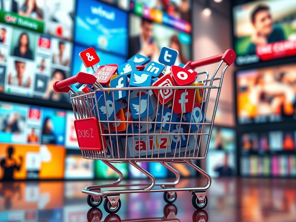 redes sociais e compras