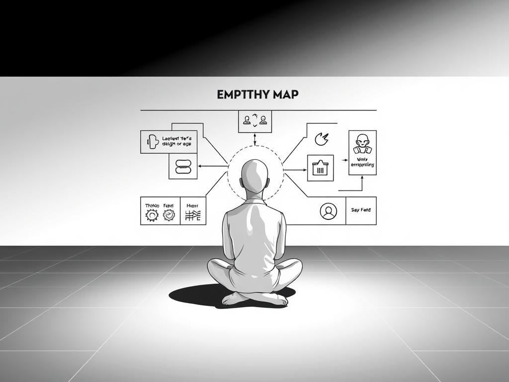 mapa de empatia em design thinking