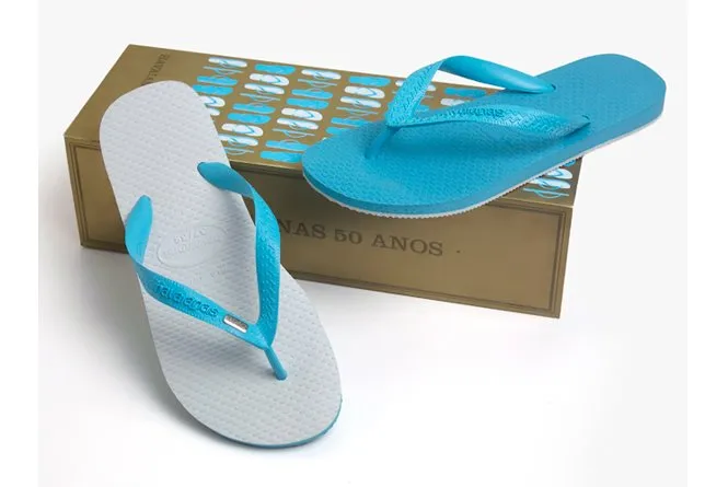 Retrofuturismo nas Havaianas