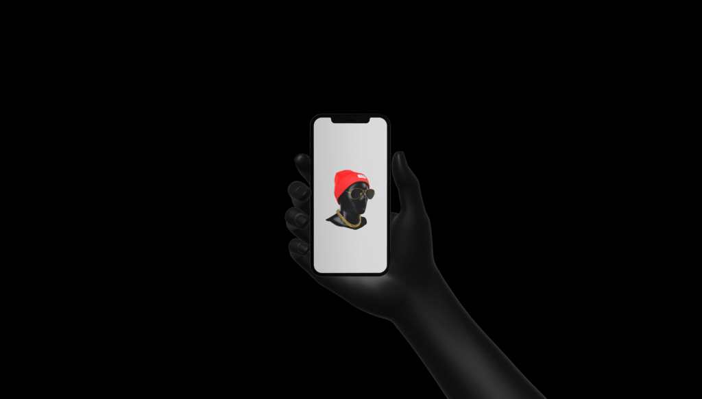 a person holding a cell phone with a picture of a person on it a person holding a cell phone with a picture of a person on it