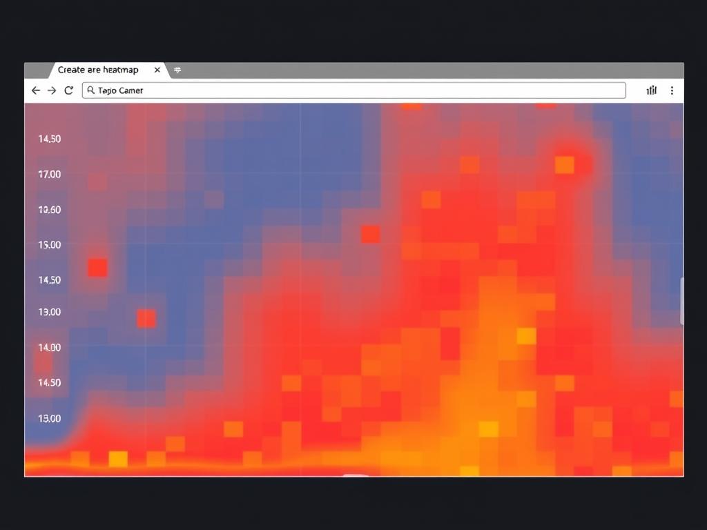 como criar mapa de calor website