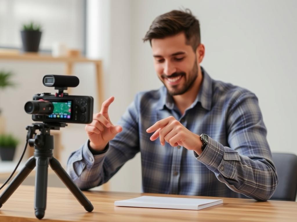 como fazer vídeos sem mostrar o rosto