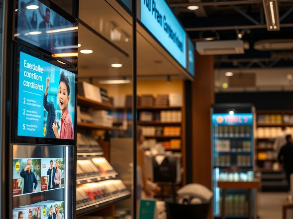 como implementar mídia indoor no ponto de venda