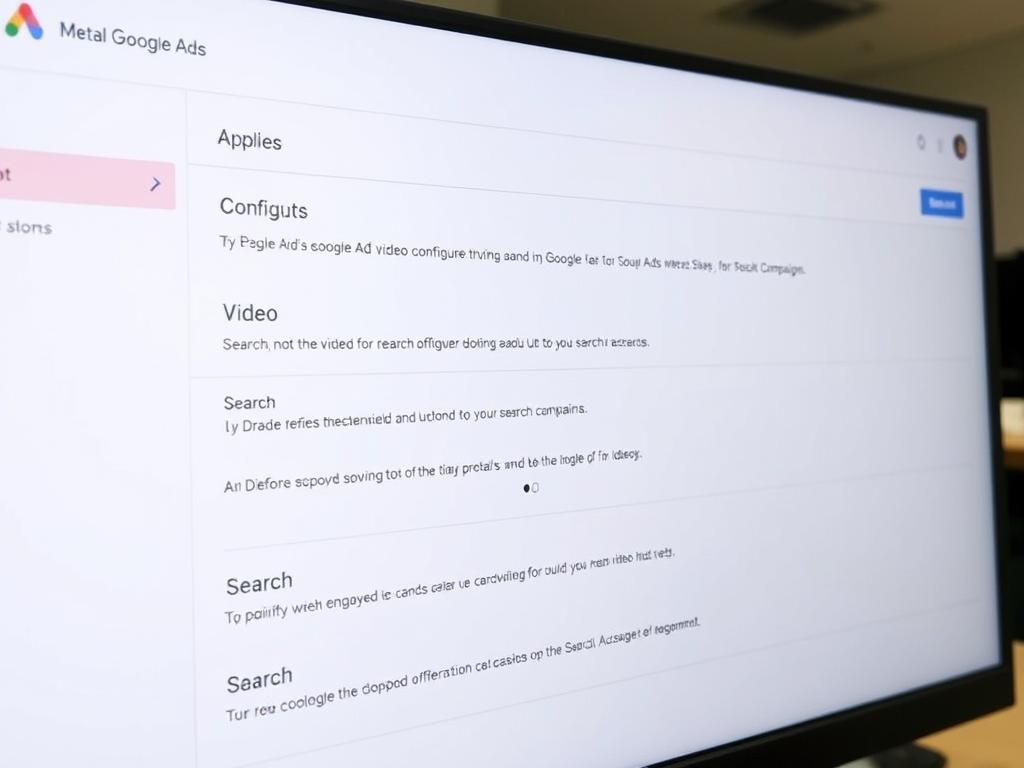 como sincronizar campanhas de vídeo com Google Search Ads