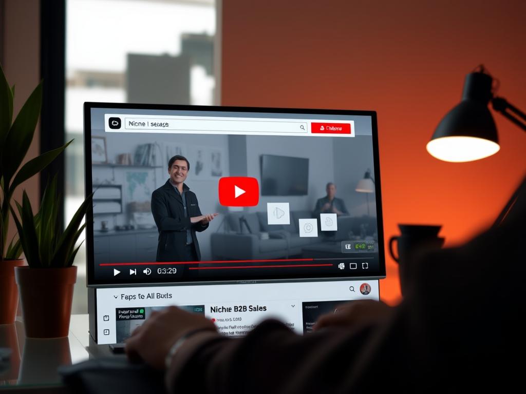 estratégias de YouTube Ads para vendas B2B nichadas