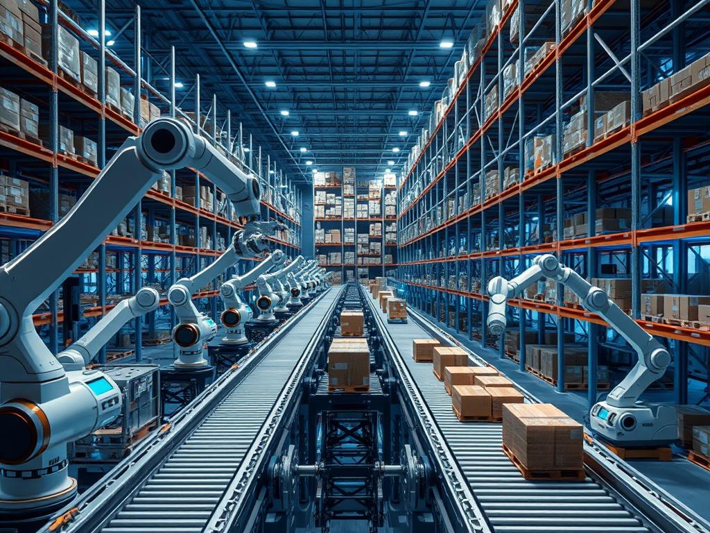 hiperautomação em logística