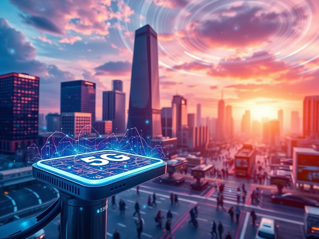 impacto do 5G em conectividade e produtividade empresarial
