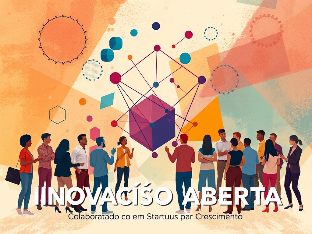 inovação aberta e colaboração com startups