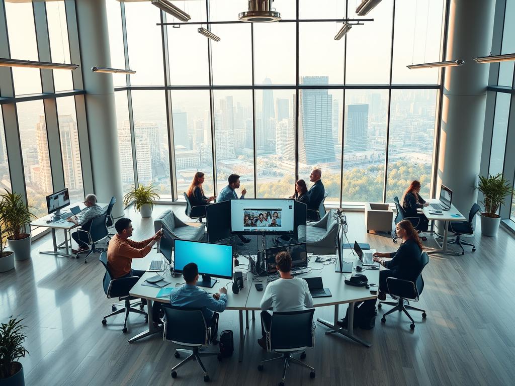 modelos de trabalho híbridos e remotos