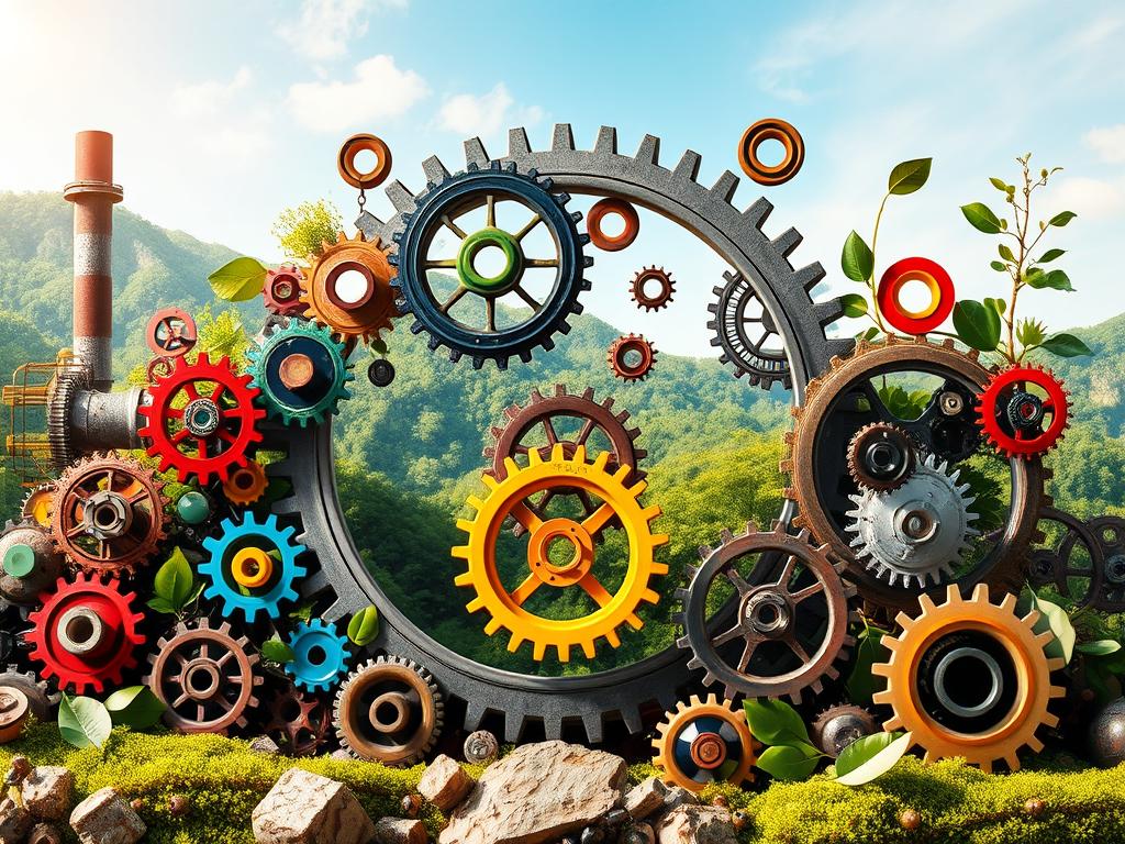 negócios sustentáveis com foco em economia circular