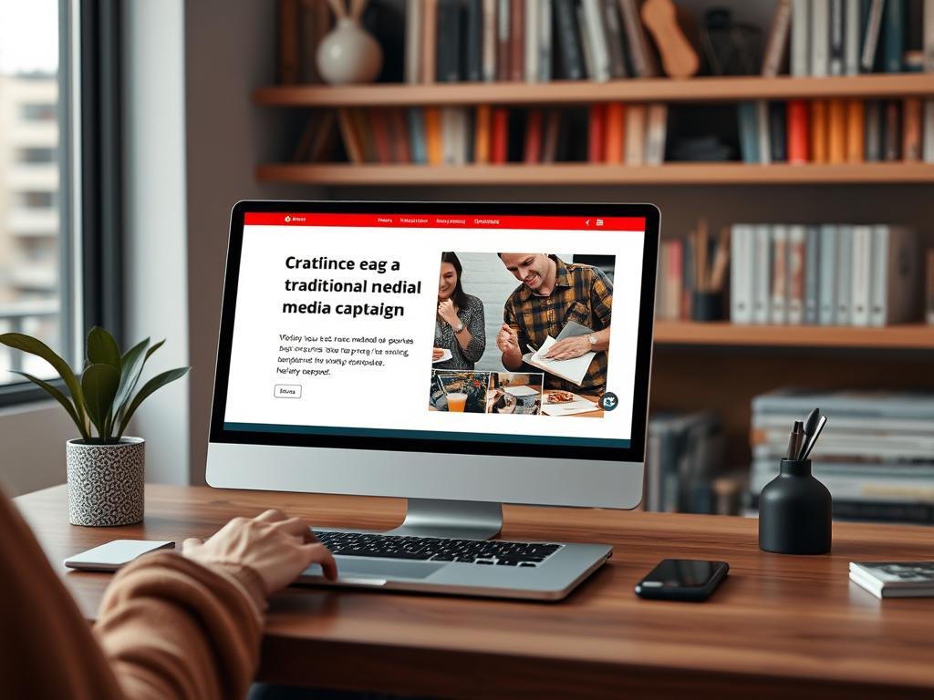 otimização de landing page para campanhas offline