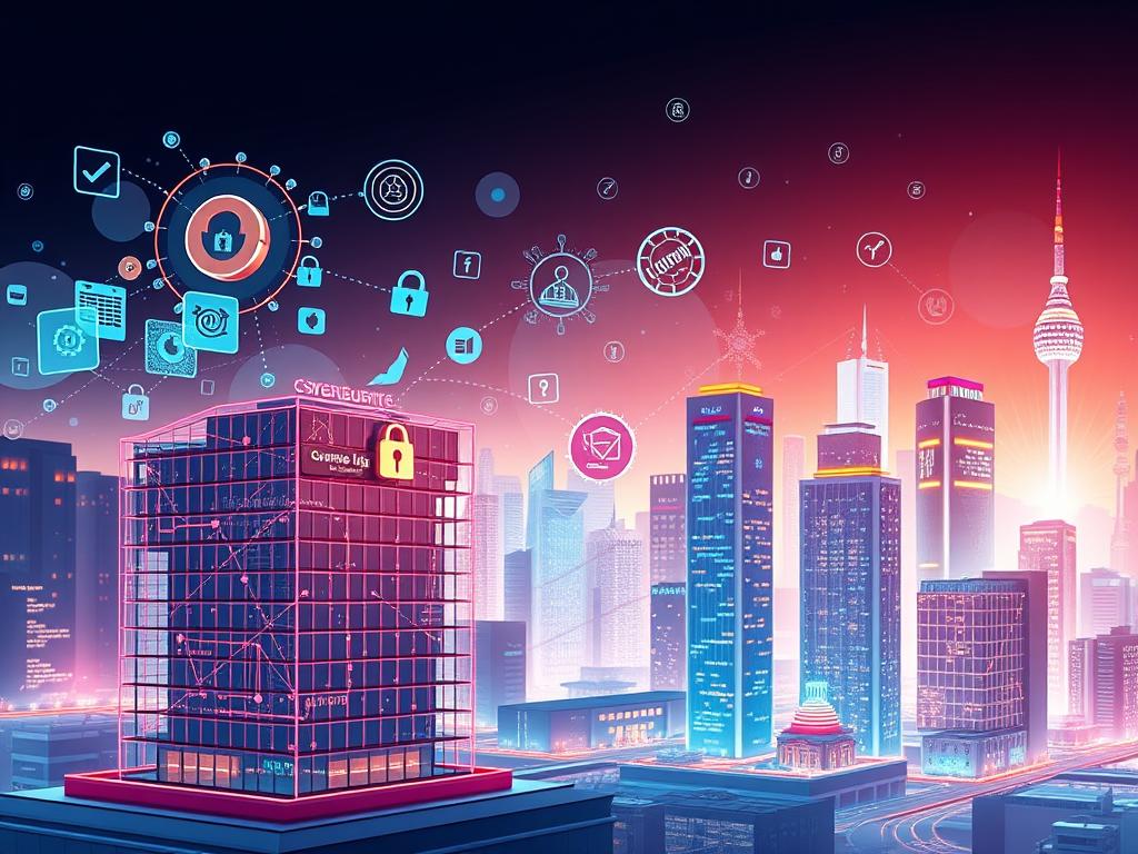 proteção de dados e cibersegurança empresarial moderna