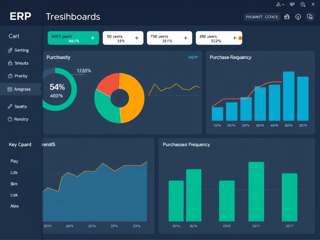 software ERP para monitorar frequência de compra