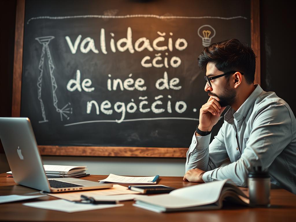 validação de ideia de negócio